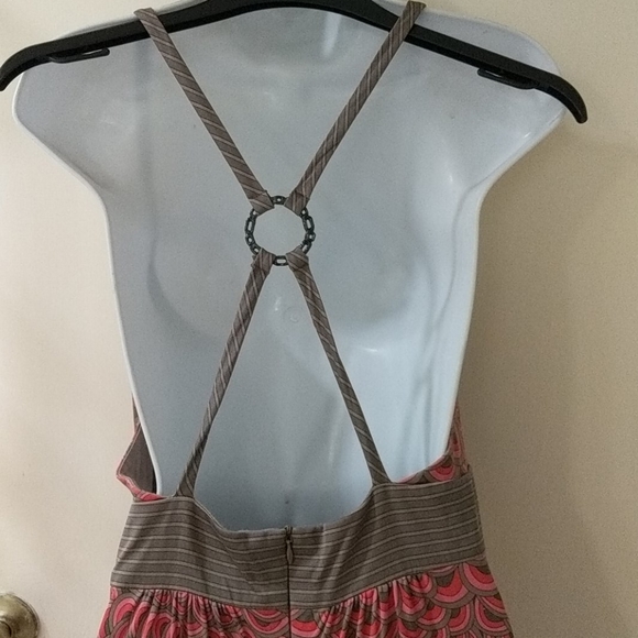 Trina Turk geometric print babydoll empire dress - Picture 11 of 12